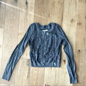 Abercrombie and Fitch button down sweater